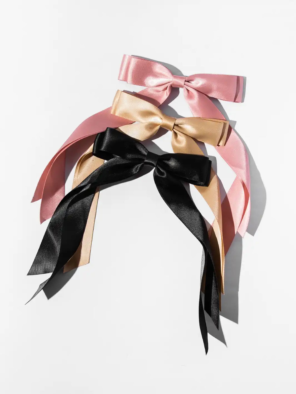 Classic Ribbon Barrettes, Set of 3