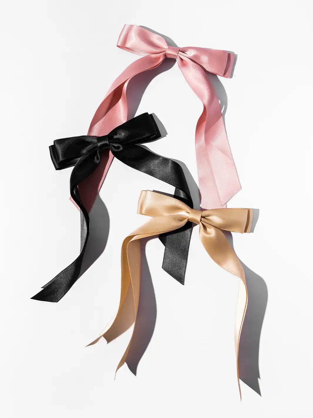 Classic Ribbon Barrettes, Set of 3