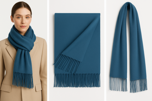 Green Apple Pashmina Winter Scarf 6 Ft Long