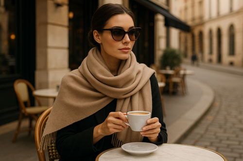 Green Apple Pashmina Winter Scarf 6 Ft Long