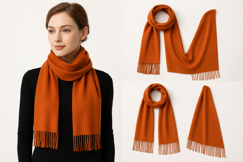 Green Apple Pashmina Winter Scarf 6 Ft Long